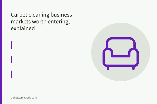Carpet cleaning wand extracting a damp wool rug with visible suction slot. Carpet cleaning business markets worth entering, explained