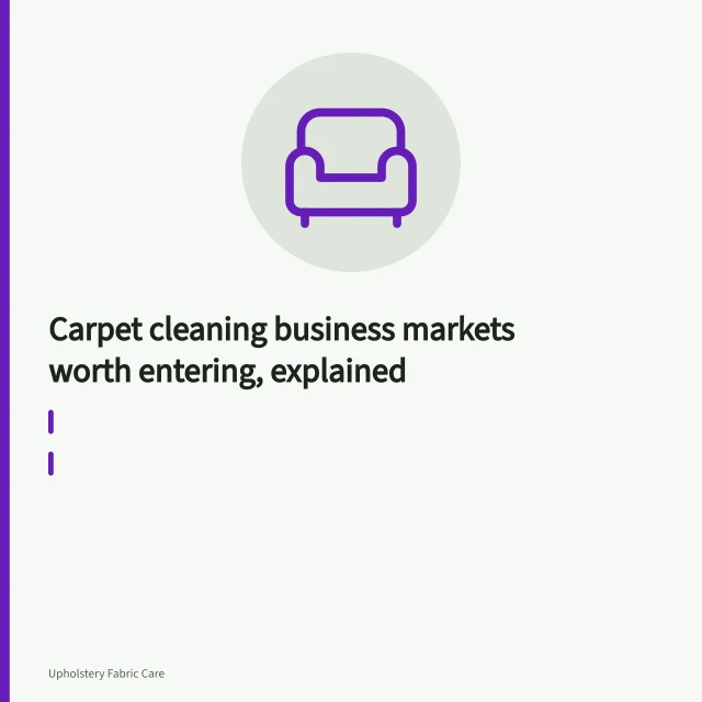 Carpet cleaning wand extracting a damp wool rug with visible suction slot. Carpet cleaning business markets worth entering, explained